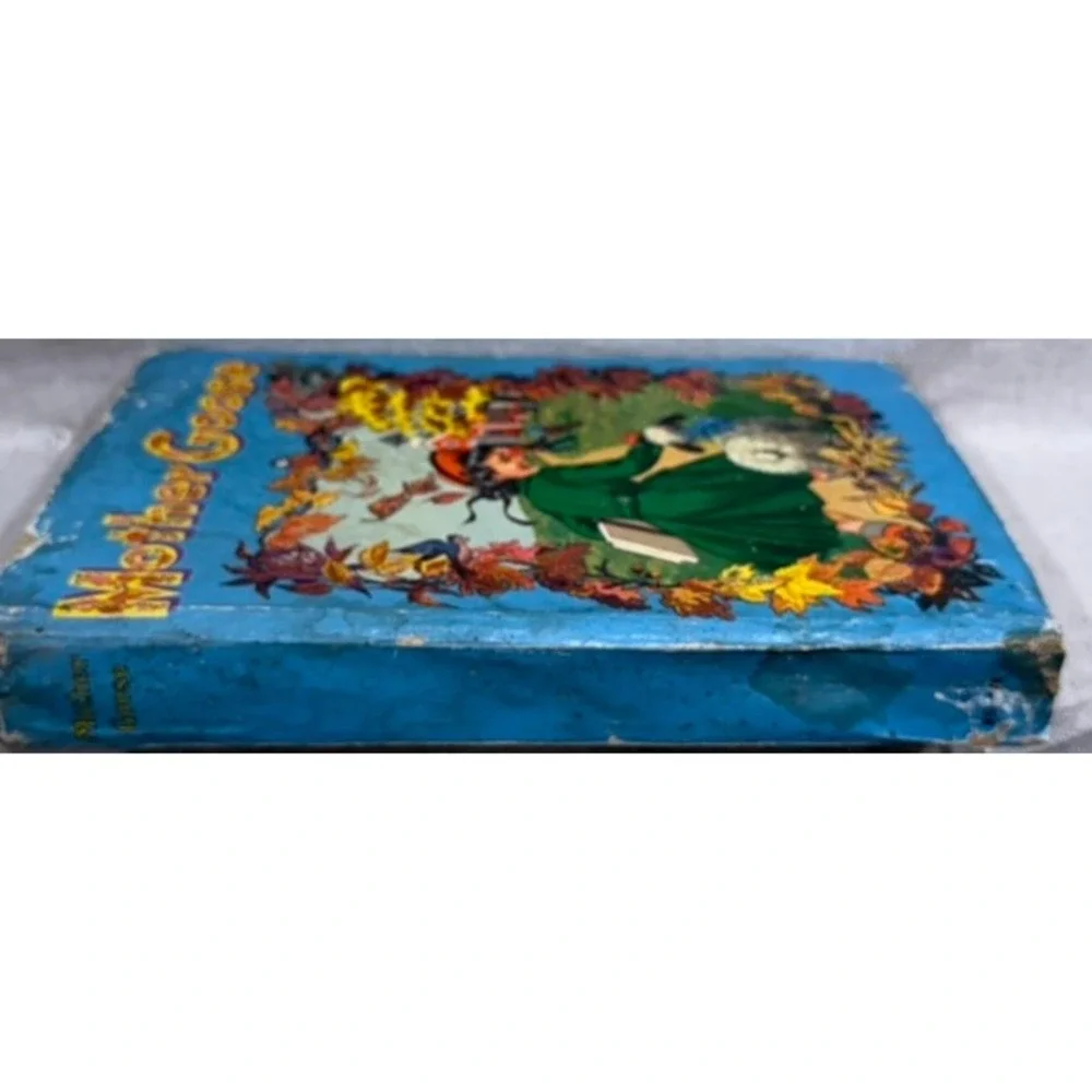 Vintage 1953 Mother Goose Complete Book of Nursery Rhymes Whitman Publishing